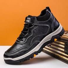 캐주얼 남성 트레킹화 2컬러 워커 등산화 MT07, 브라운:250mm, 브라운:250mm