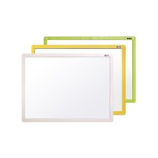 문교 칼라 프레임 팬시보드 휴대용 미니 화이트보드 300x400