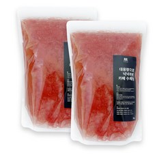 새청달청 수제 자몽청 자몽에이드 자몽스무디 카페 재료 대용량 납품, 2kg, 1개, 2개입, 2kg