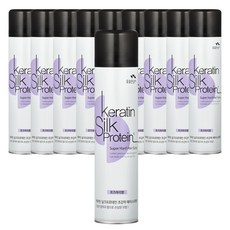꽃을든남자 케라틴 실크프로테인 초강력 헤어스프레이 로즈마리향 300ml x 10개 [기한 : 27년 2월 28일]