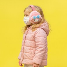 마이멜로디 여아용 산리오 방한 귀마개