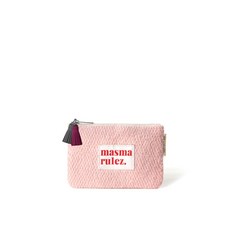 매장정품 마스마룰즈 MASMARULEZ Basic pouch _ 포그니 Baby pink 5012570705 142395