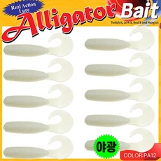 JRC엘리게이터 BIG SALT4 고비중 글럽웜, P12