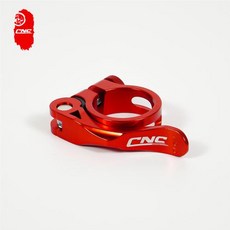 CNC 자전거 액세서리 산악 시트 포스트 클램프 용 안장 27.2 30.9 31.6 MTB 31.8 34.9mm 사이클링 부품, 10)34.9mm Red