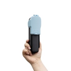BRDRC DJI Pocket 3 보호 케이스 / 플립 오픈 디자인 / 내장 필터 수납 / 방진 생활방수 / 손목 스트랩 포함, 1개, Pocket 3 짐벌 보호 커버 블루