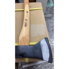 德國KS TOOLS 大斧頭 大木斧 山核桃弧形手柄 刀身拋光 烤漆打磨處理, 1個