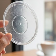 브릭스톤즈 접시 뚜껑 원형접시덮개, 투명 신형