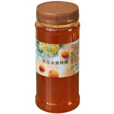 JJ蛋糕烘焙 桂花水蜜桃釀, 600g, 1個裝