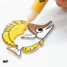 글라스데코 6색 글라스페인팅 글라스데코도안