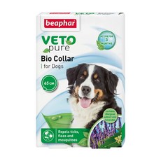 樂透 beaphar VETO 天然精油 綠葉犬貓項圈 滴靈靈 居家噴劑, 1個, VETO薰衣草項圈-犬用（65cm)