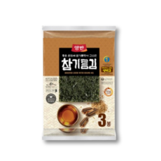 동원 양반 참기름김 전장김, 20g, 3개