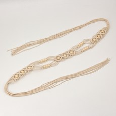 波西米亞風腰鏈配飾，民族風裙子腰封腰繩，復古編織腰帶，度假風時尚單品