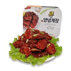[나주수산] 콕 양념게장 500g 밥 반찬 선물용 게무침 선물세트 가정용 업소용, 1개