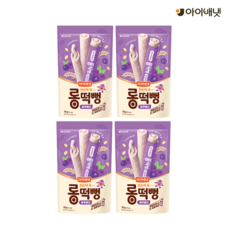 아이배냇 롱떡뻥 블루베리, 4개, 30g, 블루베리맛