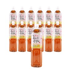 광동 V라인 옥수수수염차 유/무라벨랜덤 사무실 회사 물대용음료 옥수수차 1.5Lx12개, 1.5L