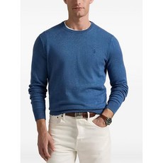 폴로랄프로렌 자수 크루 넥 스웨터