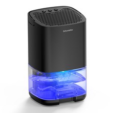 小型靜音除濕機 家用防潮吸濕器 高效率 低功耗, 黑色方形, 日規