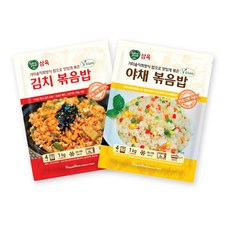 즉석간편식 가마솥직화방식 밥으로 만든 비건 야채&김치볶음밥 1kg (250g x 8봉), 250g