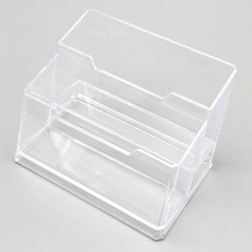 문구용 아크릴 명함 정리함 2단