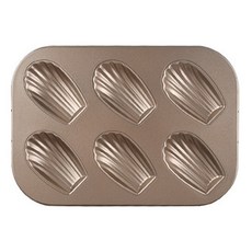 미니오븐팬 6구 깊은 마들렌틀 홈베이킹 과자판 파운드케익틀 P795-O, 01.마들렌 베이킹틀 P795, 1개