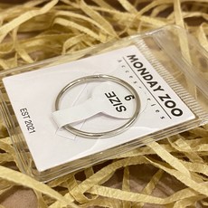 MONDAY ZOO 美圍9號男戒指線戒指寬戒指復古戒指金戒指銀色戒指