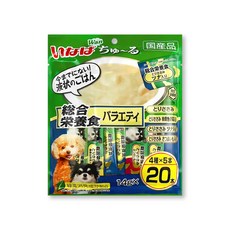 INABA 汪啾嚕 綜合營養 肉泥 狗零食, 280g, 1個, 雞肉綜合