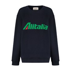 알베르타페레티 Alitalia 패치 스웨트셔츠