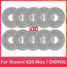 호환 제품 Xiaomi Robot Vacuum X20 Pro Max M30 M40S D102GL D109GL D102 부품 액세서리 브러시 필터 물걸레 먼지봉투, [19] Set J