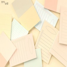 한지상점 메이크어메모 점착메모지 학원노트, Note 6