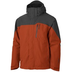 Marmot PALISADES FL GORE-TEX 兩件式外套 赭紅色/深灰色 防水透氣 戶外機能外套, 1個, S