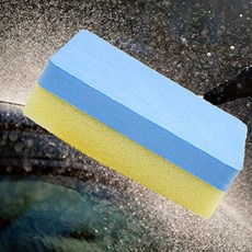 고탄력 셀프세차 후 셀프광택용 자동차왁싱스펀지 sav+17785Tv