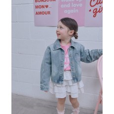 로아앤제인 10%하트블루 데님 셔켓RJ26SJK09BLSC 3220486