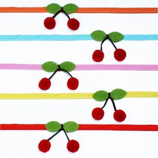 문펫 체리 스카프