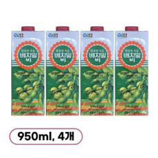 정식품 달콤한 베지밀B 베지밀비 950ml 4개