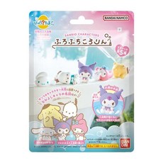 BANDAI NAMCO 三麗鷗家族 泡澡公仔沐浴球 藍色皂香 浴缸滾動篇, 55g, 1個