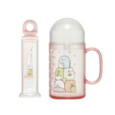 스밋코구라시 칫솔 케이스 세트 귀여운 여행용 어린이, 1개