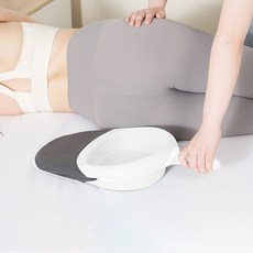 웰스홈 와상환자 전용 침상 대변기세트 (대변기+위생봉투 100개) 간병용 배변 보조 도구 요양 병원 실버 위생 관리용품, 침상대변기세트, 침상대변기+위생봉투 100개, 1개