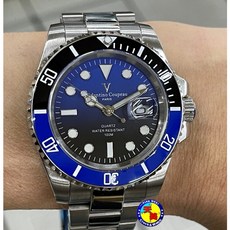 范倫鐵諾 高精密陶瓷外框 100M 水鬼錶 藍寶石水晶鏡面 天美鐘錶