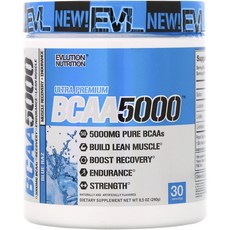 Evlutionnutrition 蛋白質保健食品 5000mg, 藍色拉茲, 1個, 240克