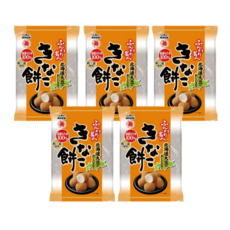 일본 에치고제과 쌀과자 훈와리메이진 인절미 콩가루 모찌 스낵 5입, 35g, 5개