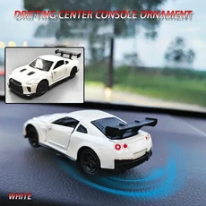 스포츠카 드리프트 회전 장식품 자동 대시 보드 터닝 레이싱 모델 데코 개성 콘솔 키트, 03 white, 1개