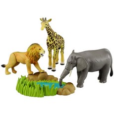 AA-01 ANIA TAKARA TOMY 다카라 토미 「아니아 사바나의 동물 선물 세트」 동물, 1개