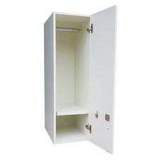 sy가구 폭40cm 사물함 개인 옷걸이 수납용 사무실 체육관 탈의장 캐비넷, 1단, 화이트(연한미색)상부장