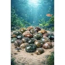 오션제스퍼 어항 장식 스톤100g 수족관 인테리어, 어항장식스톤