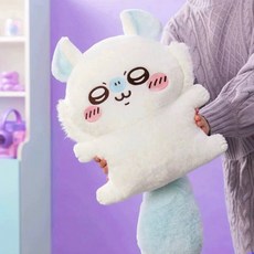 먼작귀 모몽가 하치와레 우사기 봉제인형 베개 세트, 1개, 1cm