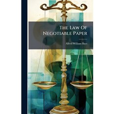 (英文圖書)The Law Of Negotiable Paper 精裝版, Hutson Street Press, 英文