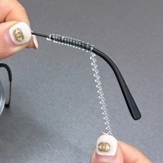 안경 착용 편안함 스프링형 귀고무 흘러내림방지 고정패드 2P