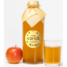 천연발효 사과식초 국내산 애사비 원액 100%, 1L, 1개