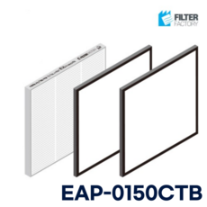 [호환] 에어패스 EAT-0150CTB 전열교환기 아파트환기 시스템 필터, 헤파필터1매+프리필터2매, 1개
