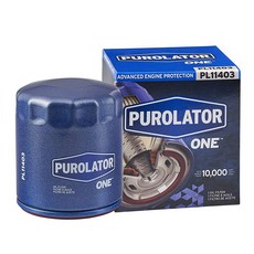Purolator PL11403 PurolatorONE 고급 엔진 보호 스핀 온 오일 필터 쉐보레 이쿼녹스 말리부 크루즈 임팔라 콜벳 카마로 GMC 터레인 뷰익